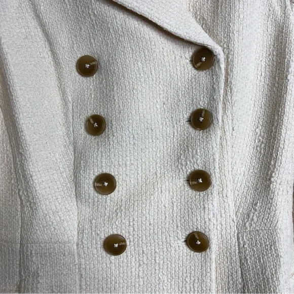 New Gaala Isabella Double Breasted Tweed Coat - Picture 6 of 16